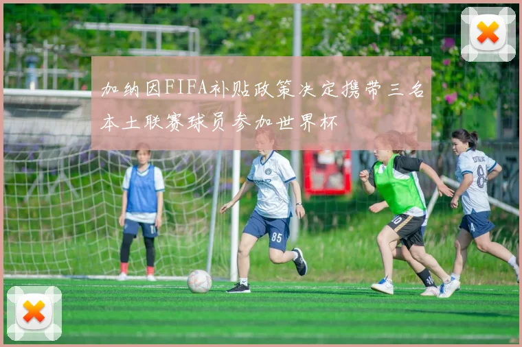加纳因FIFA补贴政策决定携带三名本土联赛球员参加世界杯